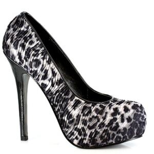 Leopard Heels